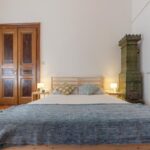 dettaglio del letto matrimoniale