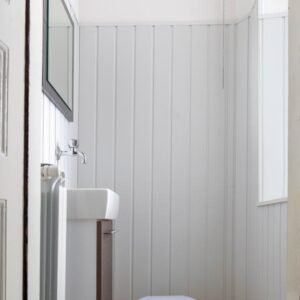 vista della stanza da bagno