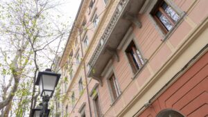 dettaglio della facciata esterna