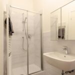 dettaglio della doccia per il secondo bagno