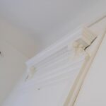 dettaglio di un fregio presente nella stanza