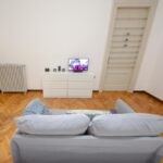 zona relax della stanza, con divanetto