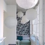 salottino con divani colori pastello